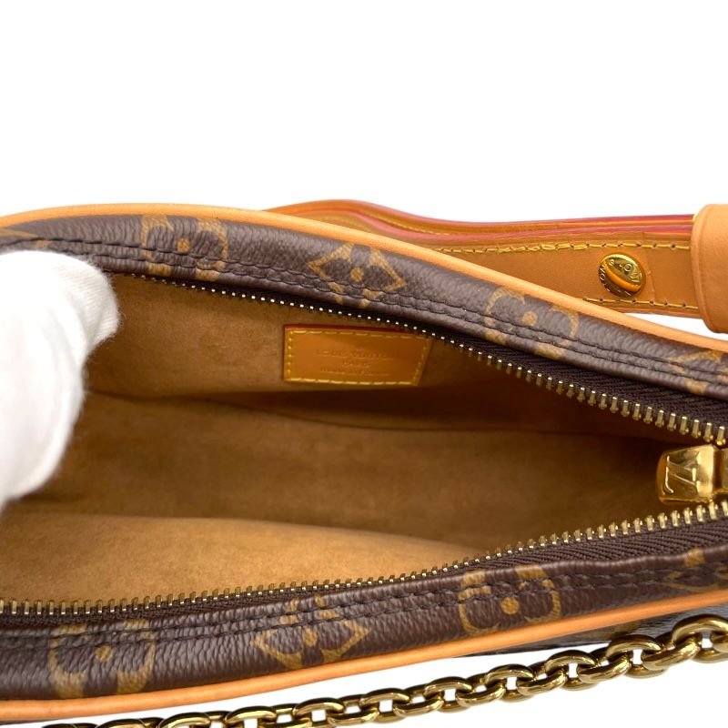 Louis Vuitton Loop M81098 Monogram Brown Shoulder Bag