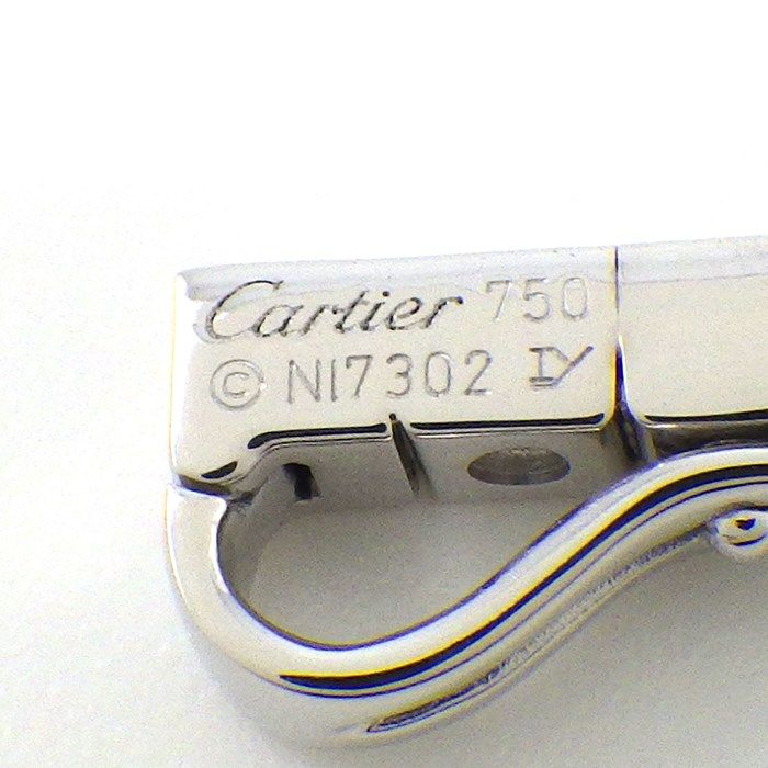 Cartier 3-Point Diamond Pendant in K18 White Gold