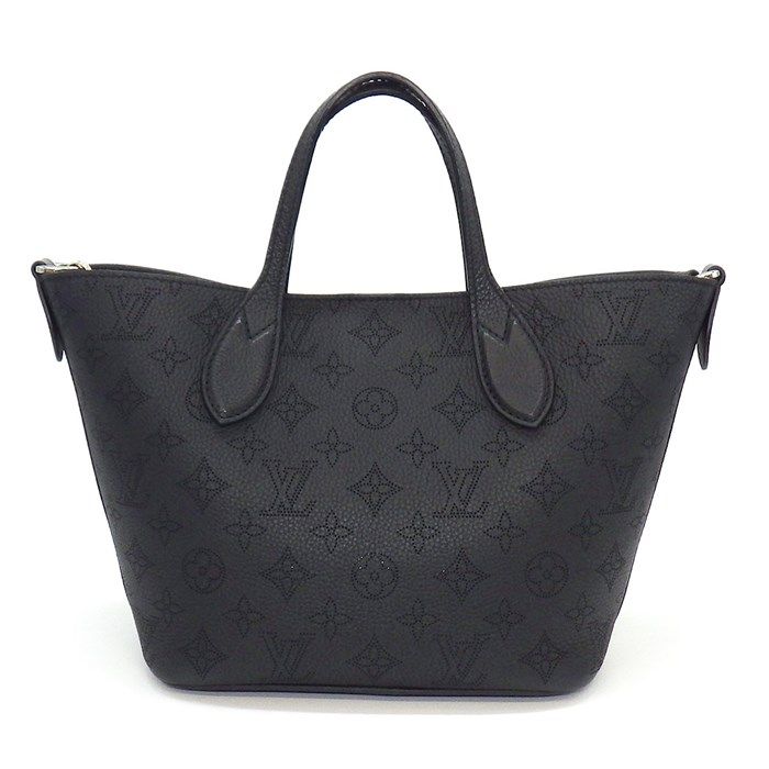 Louis Vuitton Blossom PM Handbag in Noir Mahina Leather