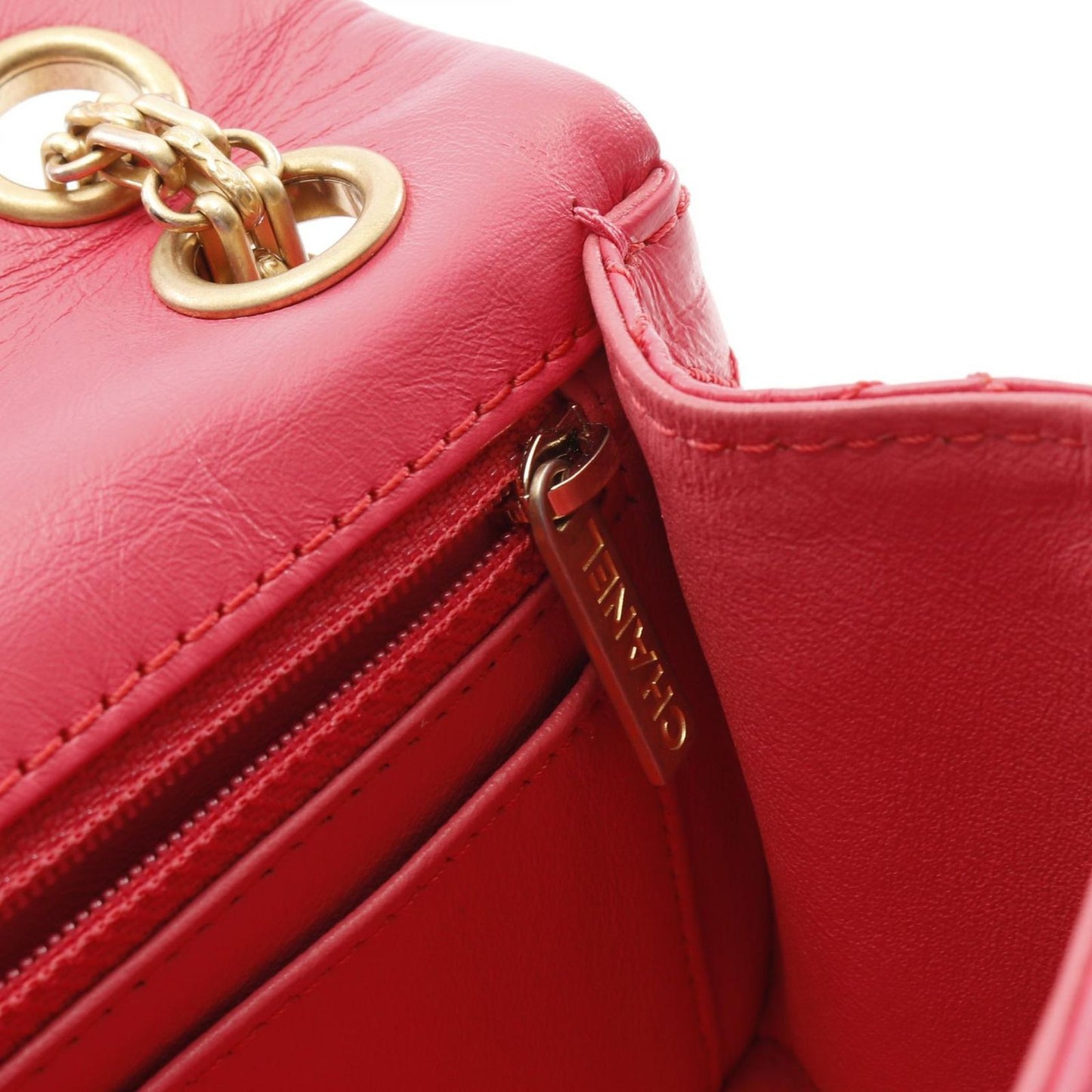 CHANEL 2.55 Pink Calfskin Shoulder Bag - Timeless Elegance