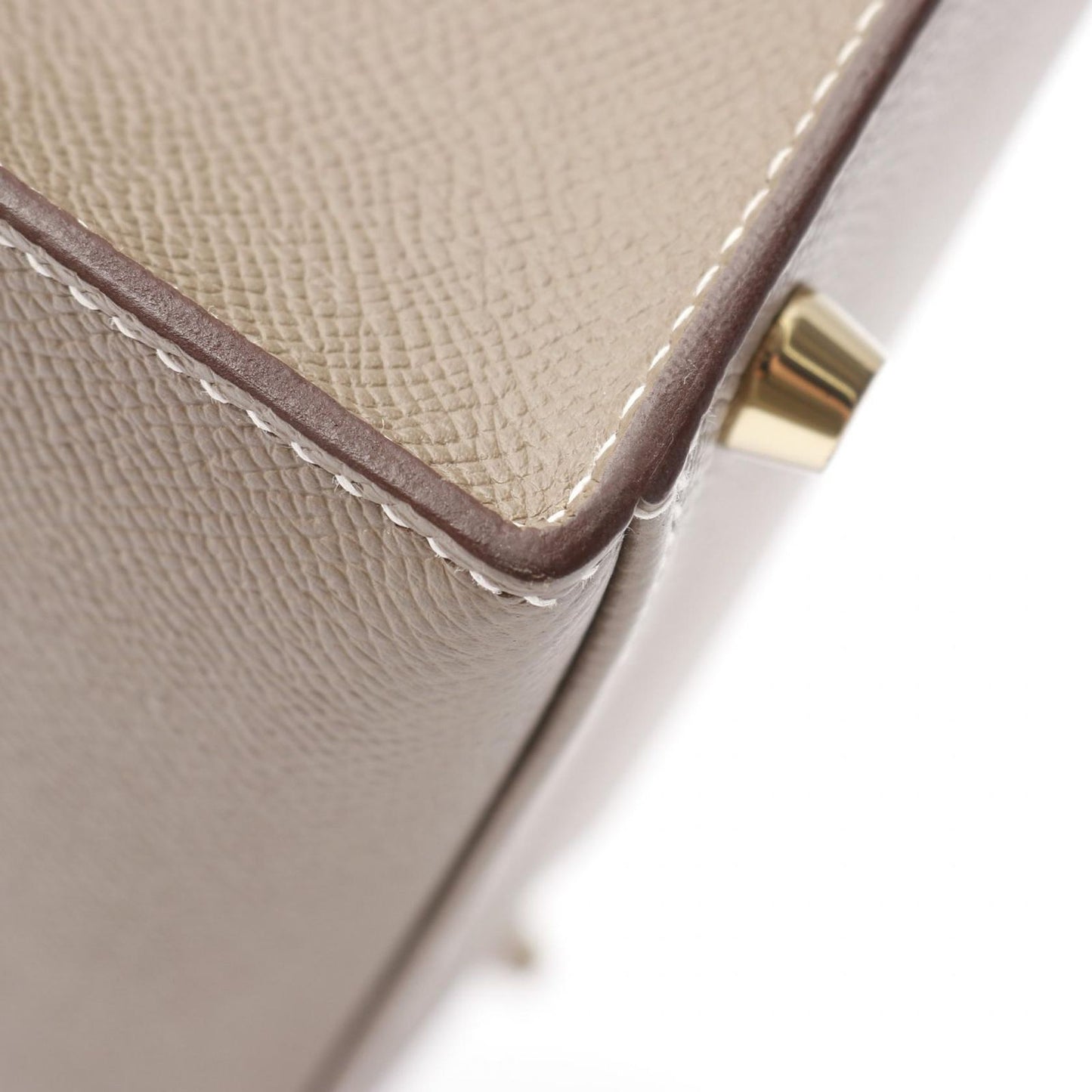 HERMES Kelly 28 Etoupe Handbag - Timeless Elegance