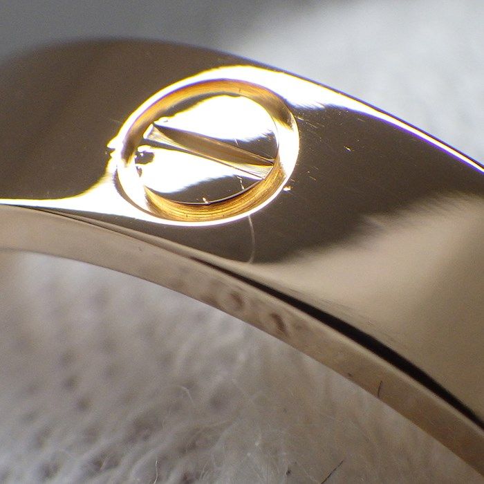 Cartier Love Ring Small Model SM with Diamond - K18 Pink Gold