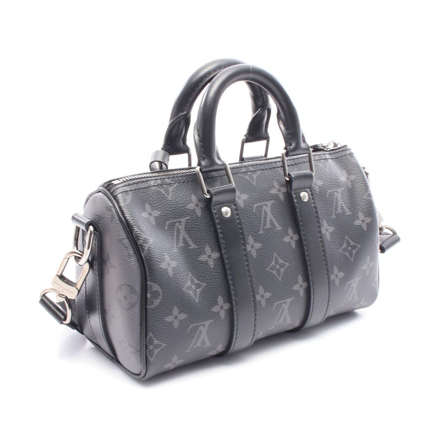 Louis Vuitton Keepall Bandoulière 25 - Iconic Monogram Eclipse Canvas