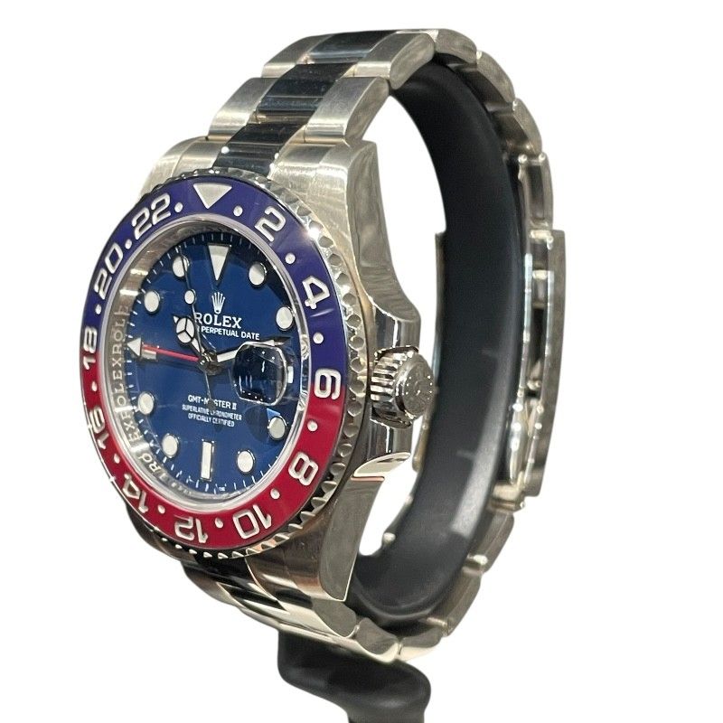 Rolex GMT-Master II 126719BLRO K18 White Gold Automatic Watch