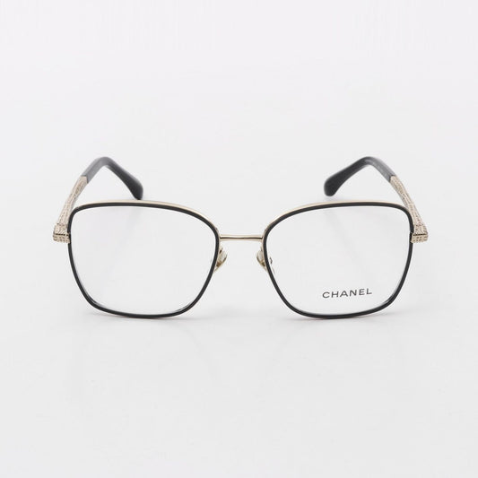 CHANEL Square Shape Optical Glasses 2216-J - Timeless Elegance