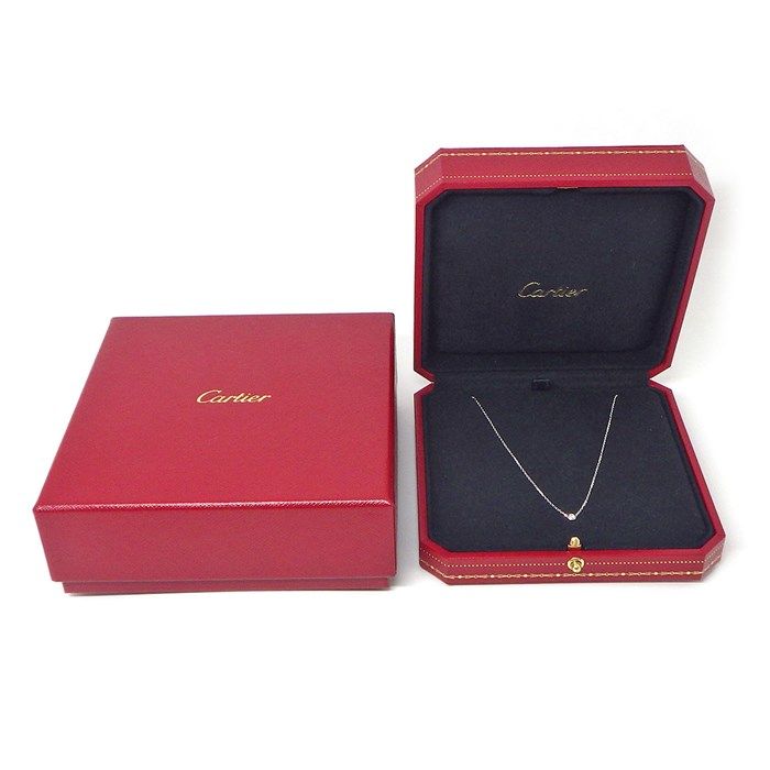 Cartier Amour XS Diamond Necklace in 18K White Gold