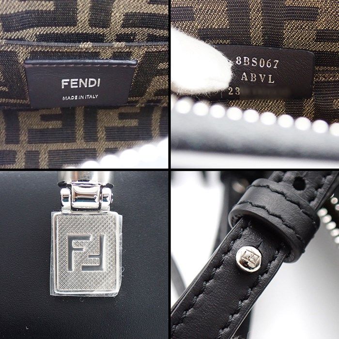 Fendi By The Way Mini Handbag in Black Calf Leather - A Timeless Classic