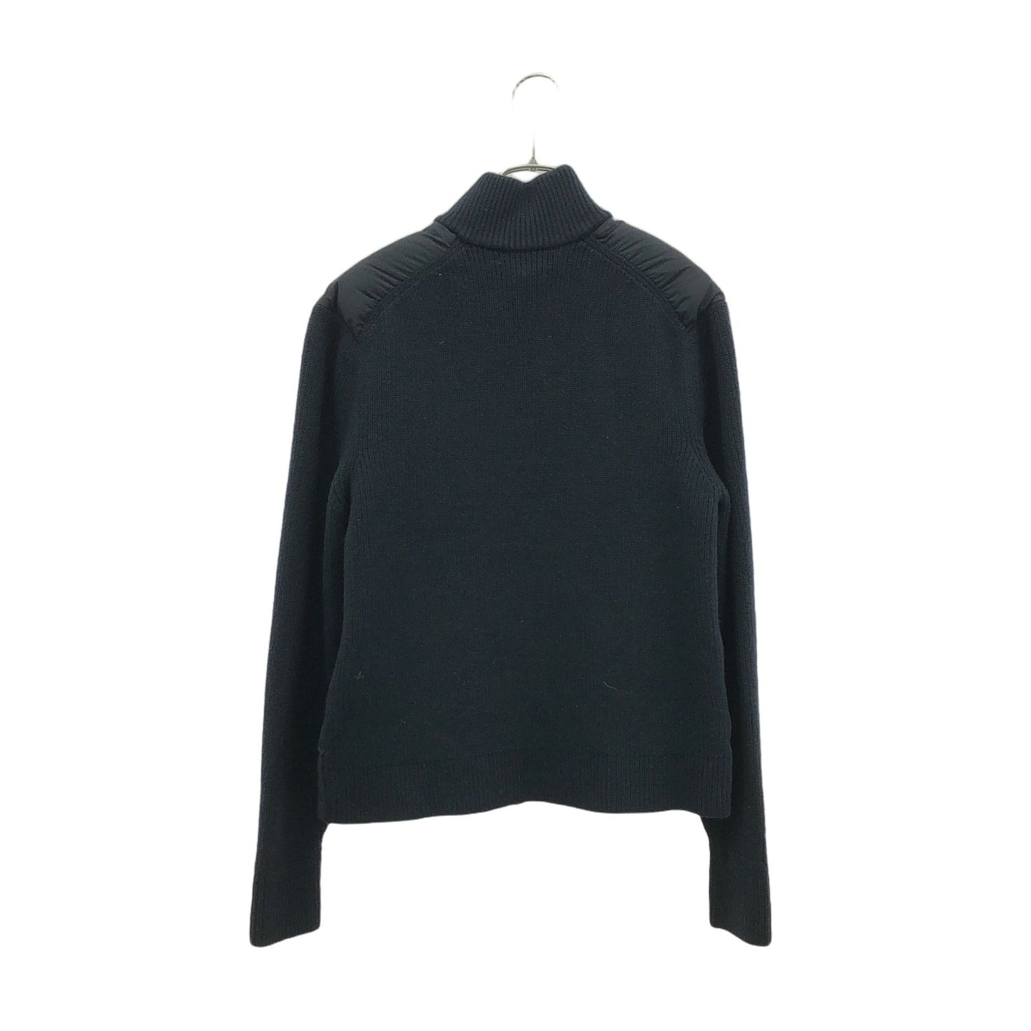 MONCLER Women's Black Wool Blouson Jacket - Timeless Elegance