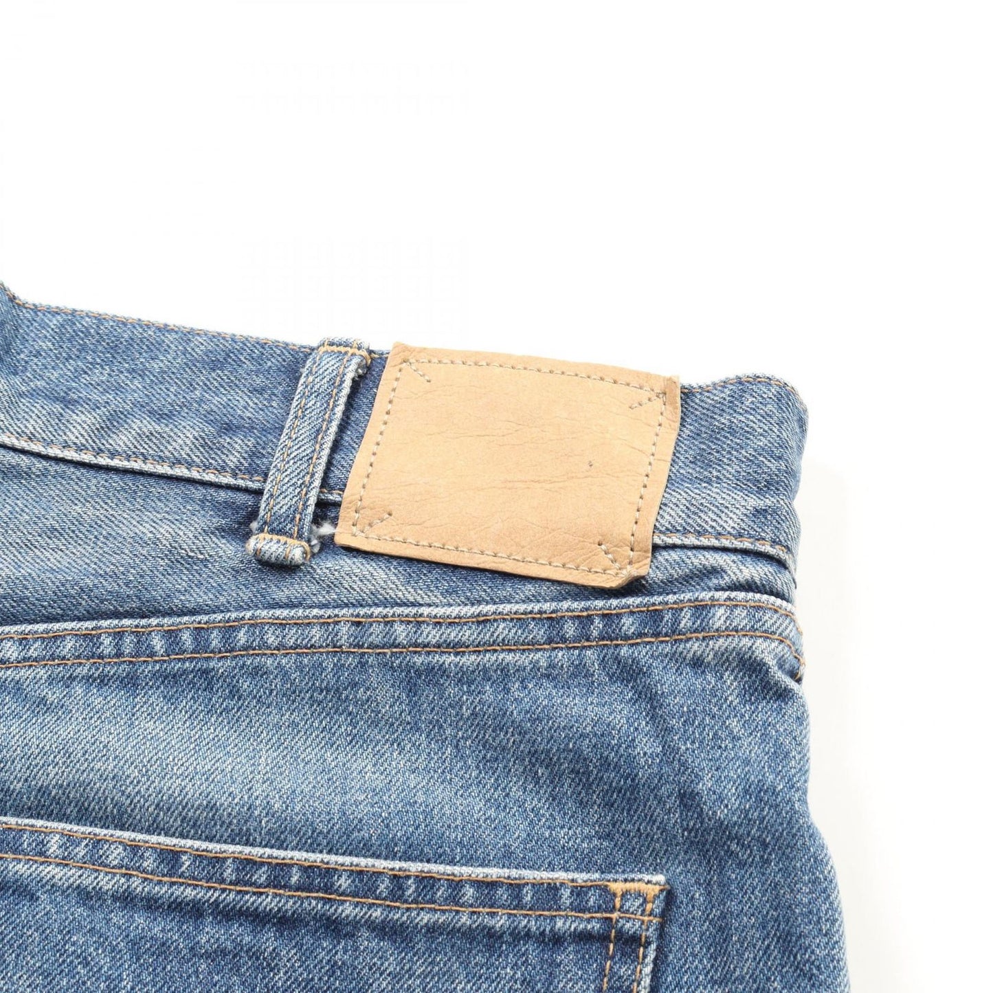 CELINE Blue Cotton Denim Pants - Timeless Elegance