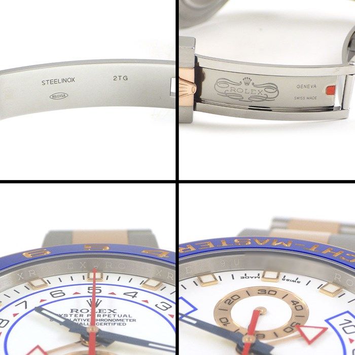 Rolex Yacht-Master II 116681 - Exquisite Chronograph in White Dial