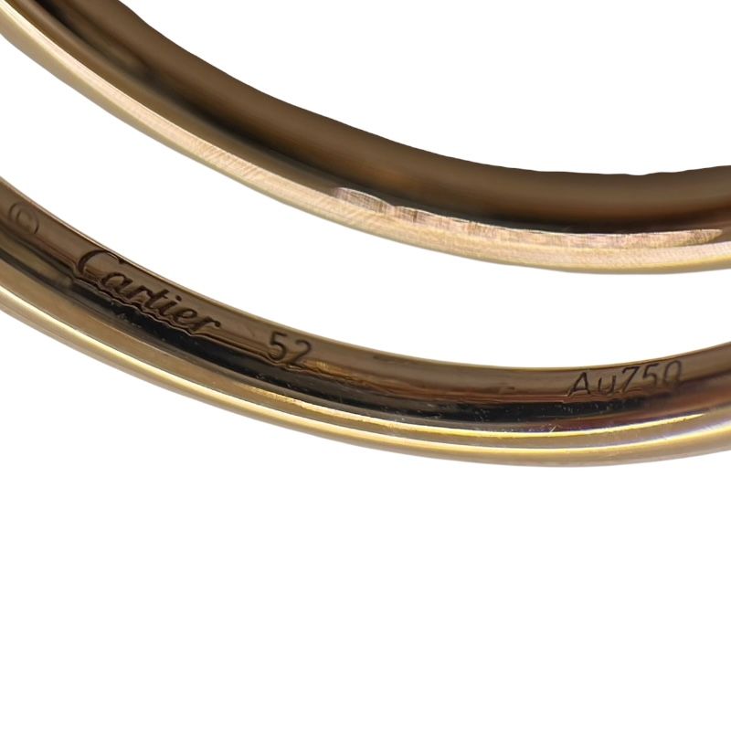 Cartier Juste un Clou Ring in 18K Pink Gold with Diamonds