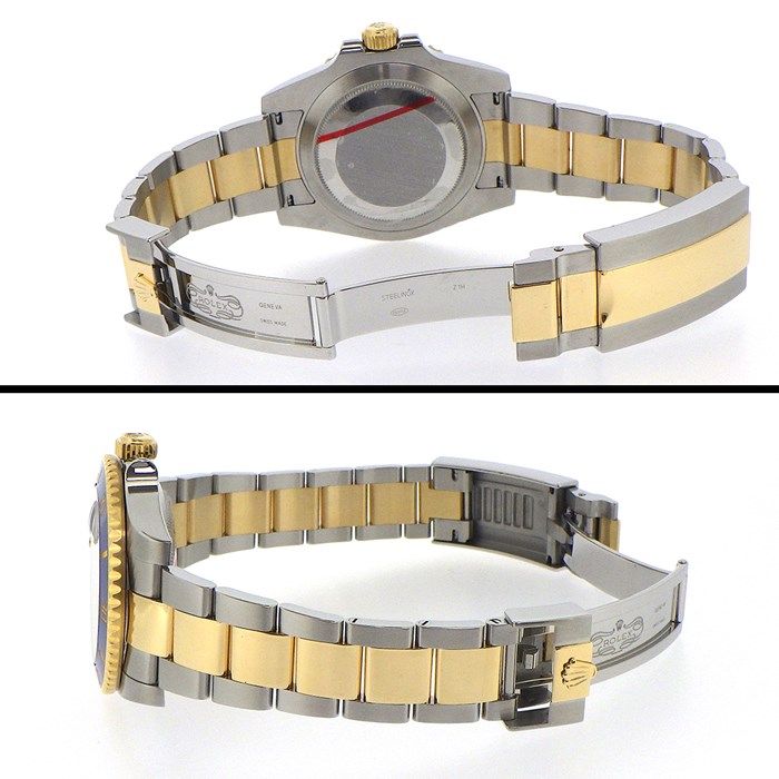 Rolex Submariner 40mm 116613LB - Blue Dial, Gold & Steel