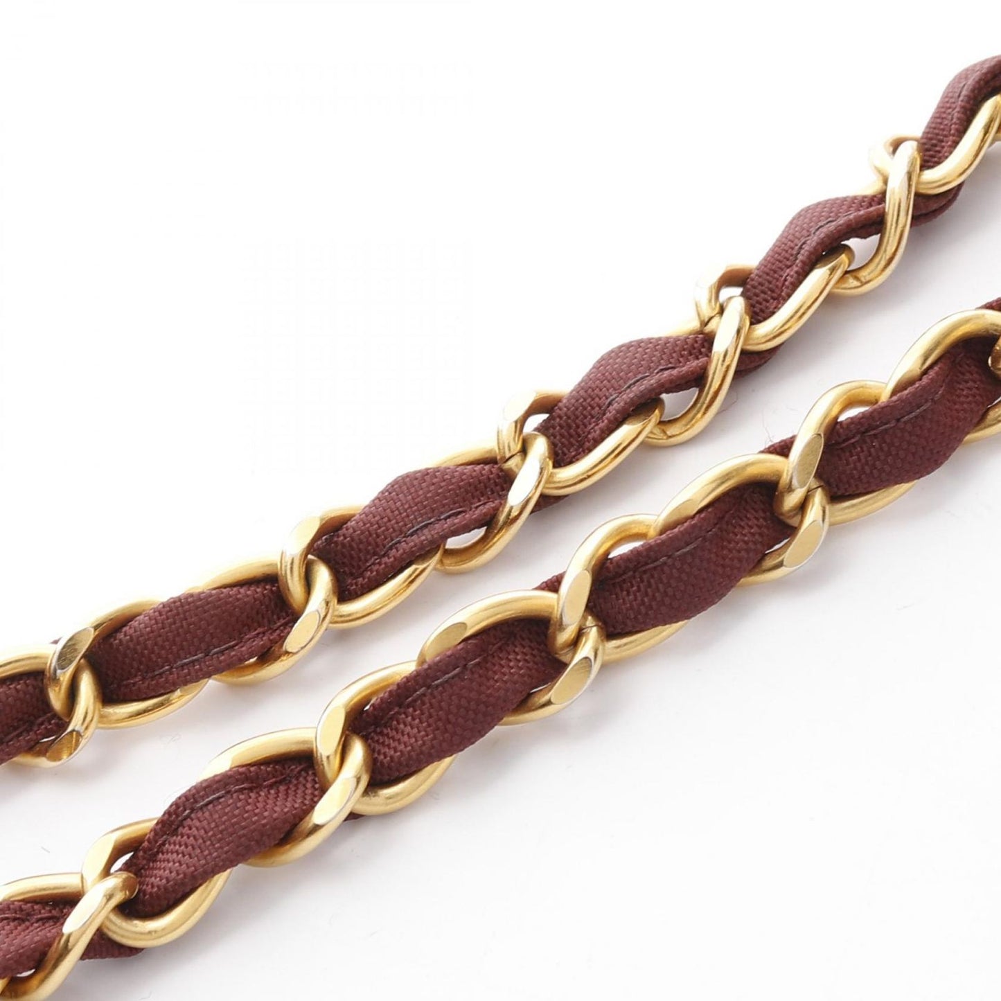 CHANEL Matelassé Single Flap Shoulder Bag in Bordeaux Nylon