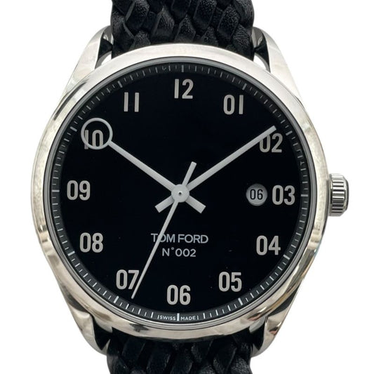 TOM FORD N.002 Automatic Black Stainless Steel Men's Watch