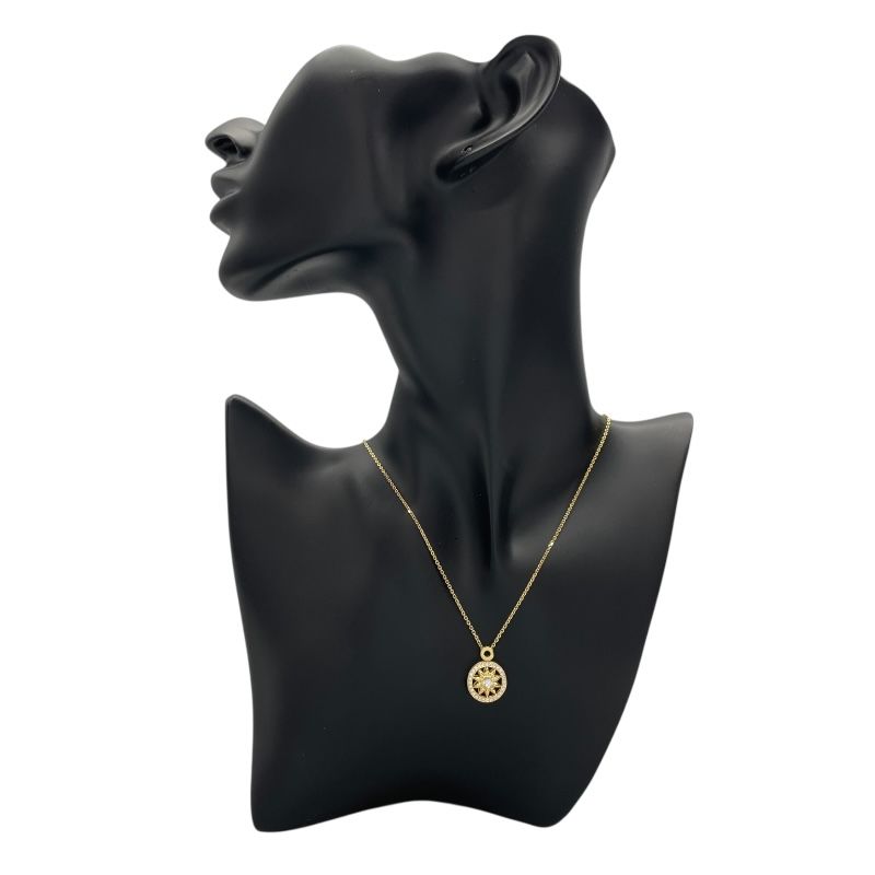 Harry Winston Winston Gate Diamond Necklace in 18K Yellow Gold