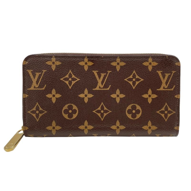 Louis Vuitton Zippy Wallet M42616 - Brown Monogram Canvas