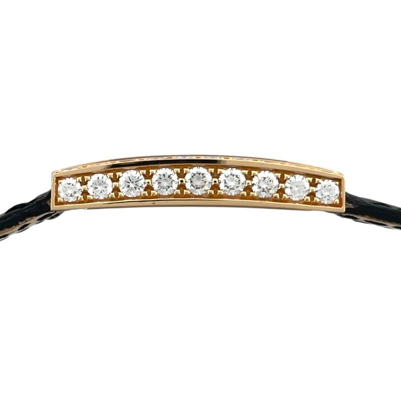 HARRY WINSTON Avenue White Shell K18PG Quartz Ladies Watch