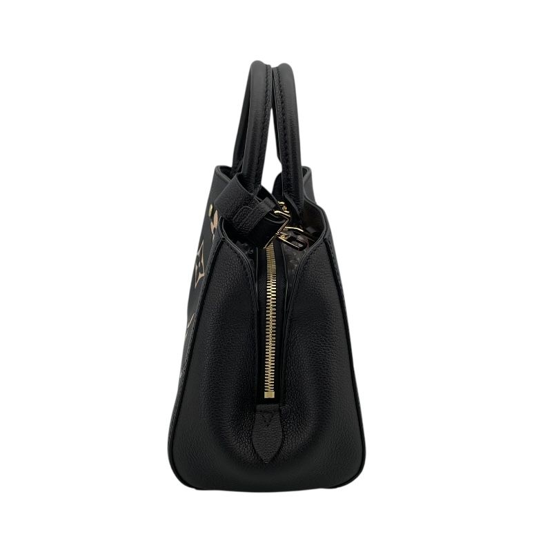 Louis Vuitton Montaigne BB Black Monogram Empreinte Shoulder Bag