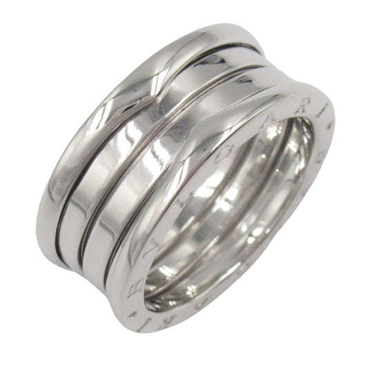 BVLGARI B-zero1 3-Band Ring in K18 White Gold - Timeless Elegance