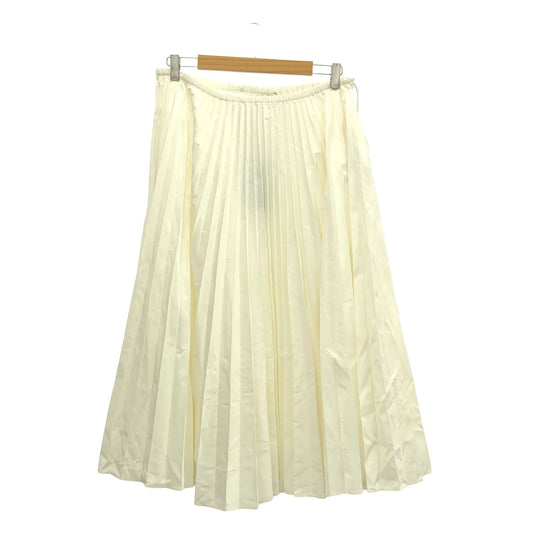 FENDI White Polyester Skirt - Elegant Design, Size EU 42