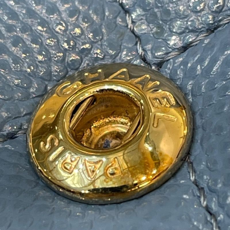 CHANEL Matelassé 25 Black Caviar Skin Shoulder Bag