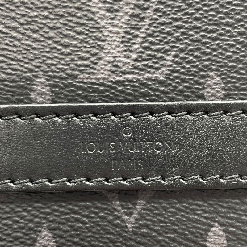 Louis Vuitton Monogram Eclipse Trunk Messenger PM - Black