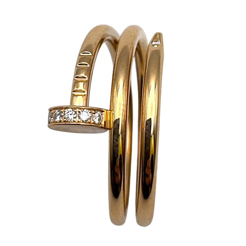 Cartier Juste un Clou Diamond Ring in 18K Pink Gold