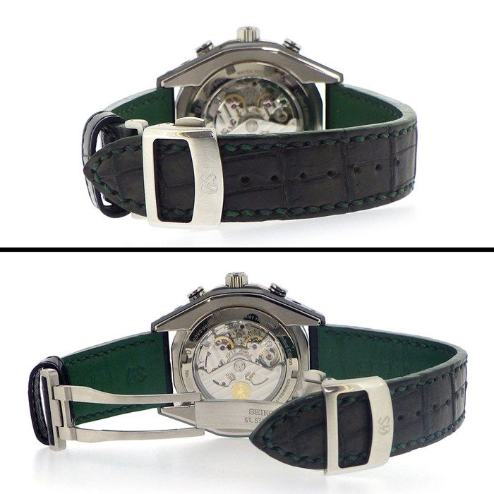 Grand Seiko Spring Drive SBGC017 Limited Edition Green Dial Chronograph