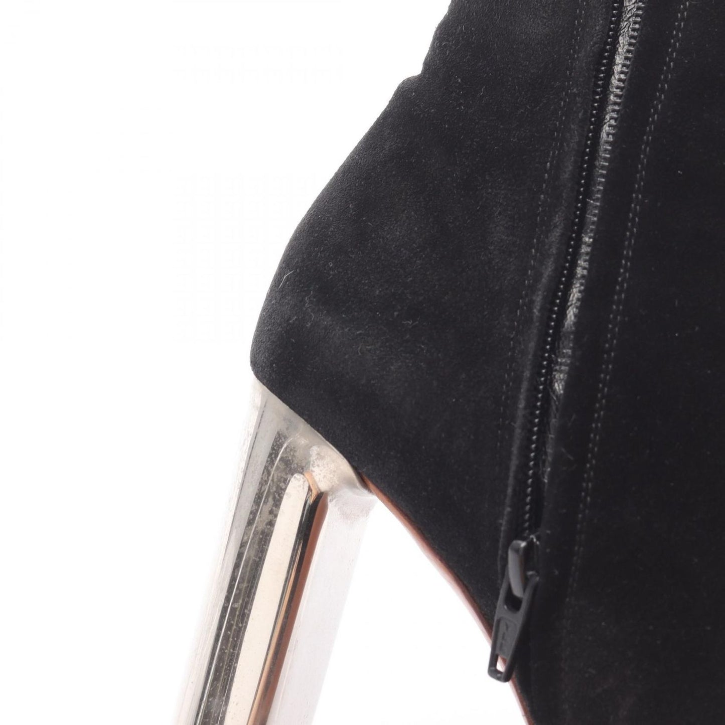 CELINE BAMBAM Black Suede Boots - Timeless Elegance