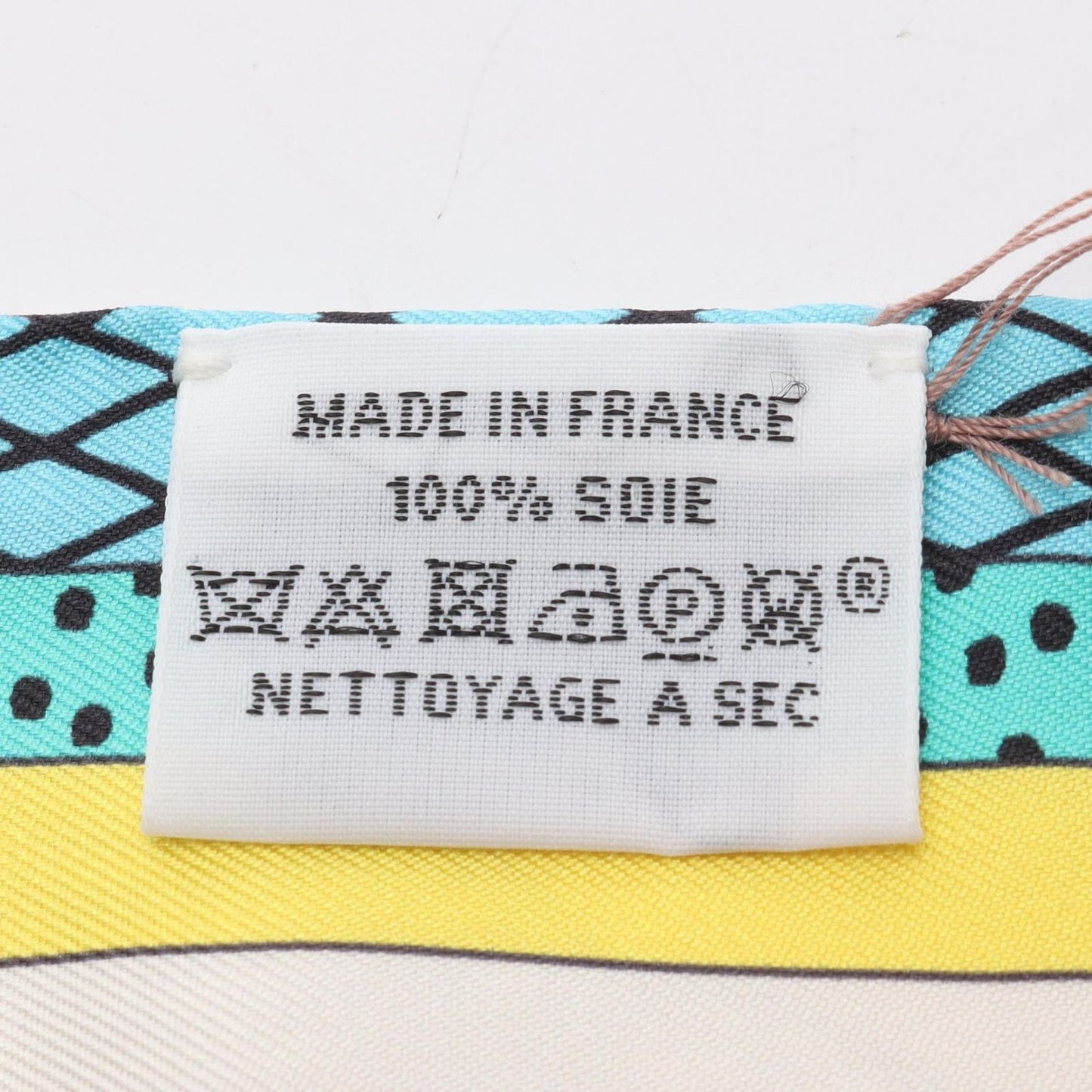 HERMES Grand Theatre Nouveau Silk Twilly Scarf - Pristine Condition