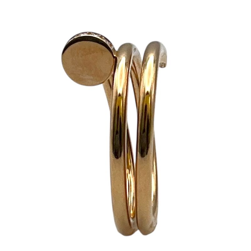 Cartier Juste un Clou Diamond Ring in 18K Pink Gold