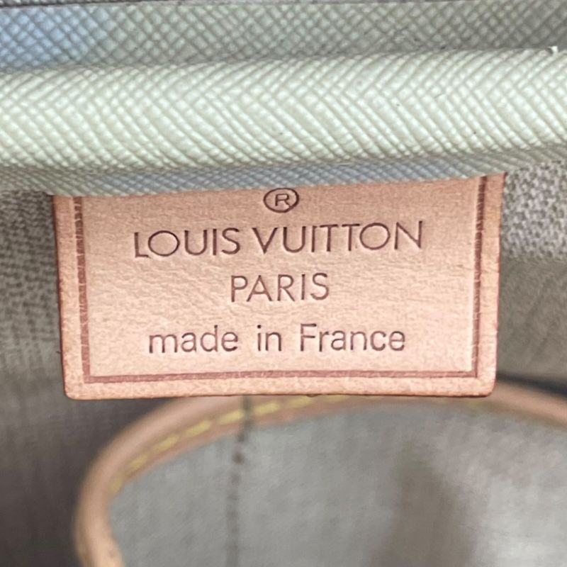 Louis Vuitton Deauville Monogram Canvas Handbag - Brown