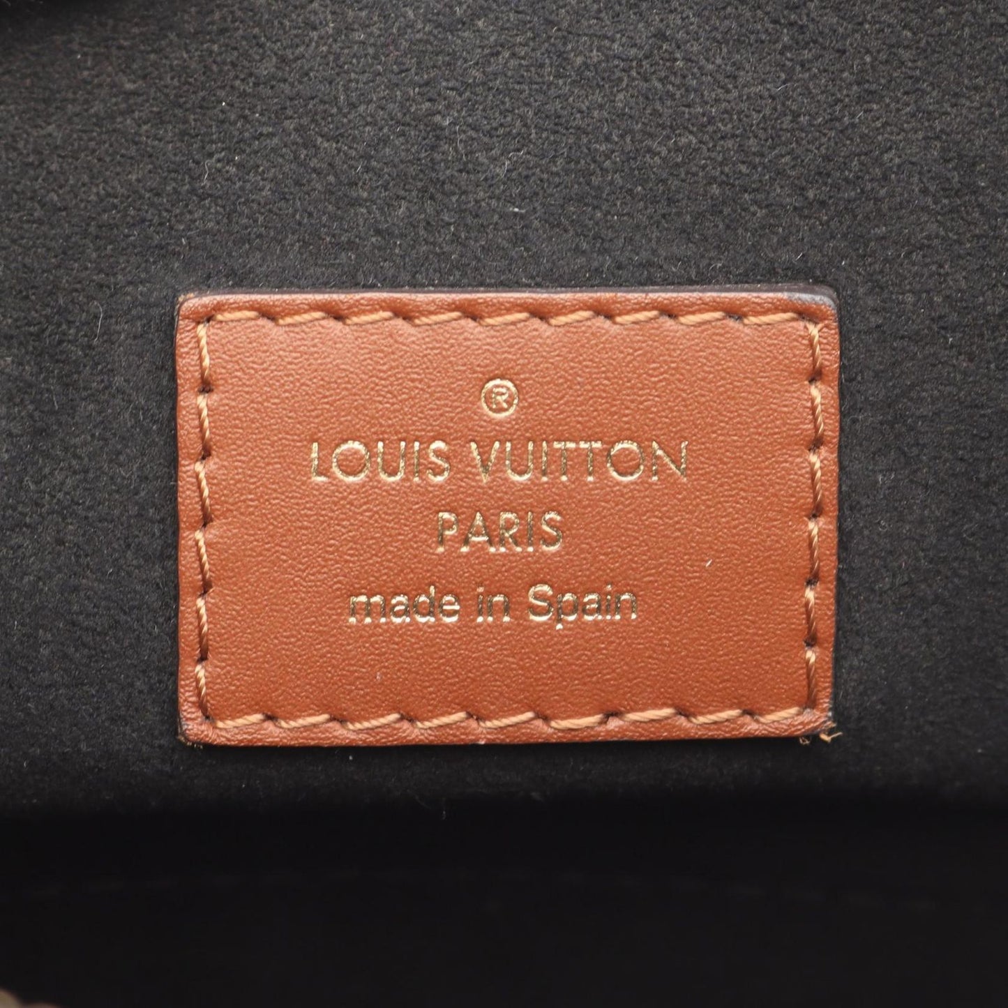 Louis Vuitton V Tote MM Handbag - Noir PVC Coated Canvas