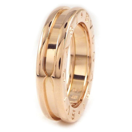 BVLGARI B-zero1 XS Ring in K18 Pink Gold - Exquisite Craftsmanship