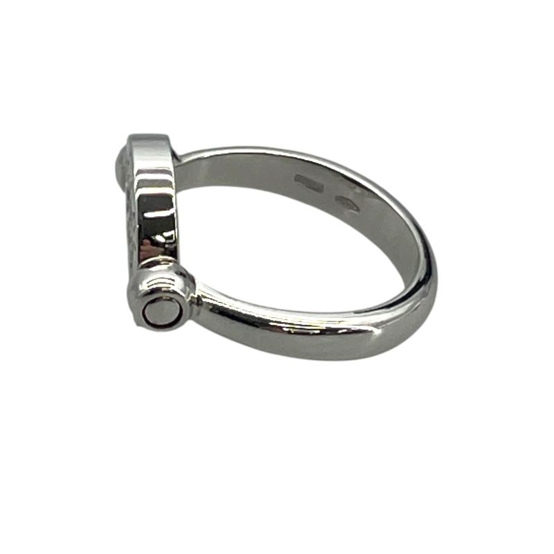 BVLGARI B.zero1 Flip Ring in 750WG - Exquisite Silver Jewelry