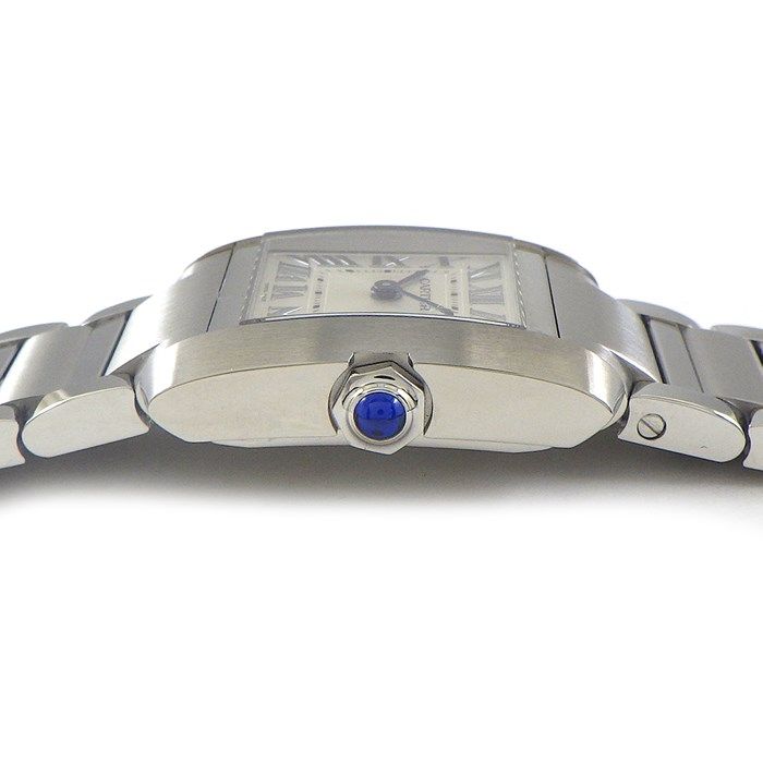 Cartier Tank Française SM WSTA0065 Silver Dial Luxury Watch