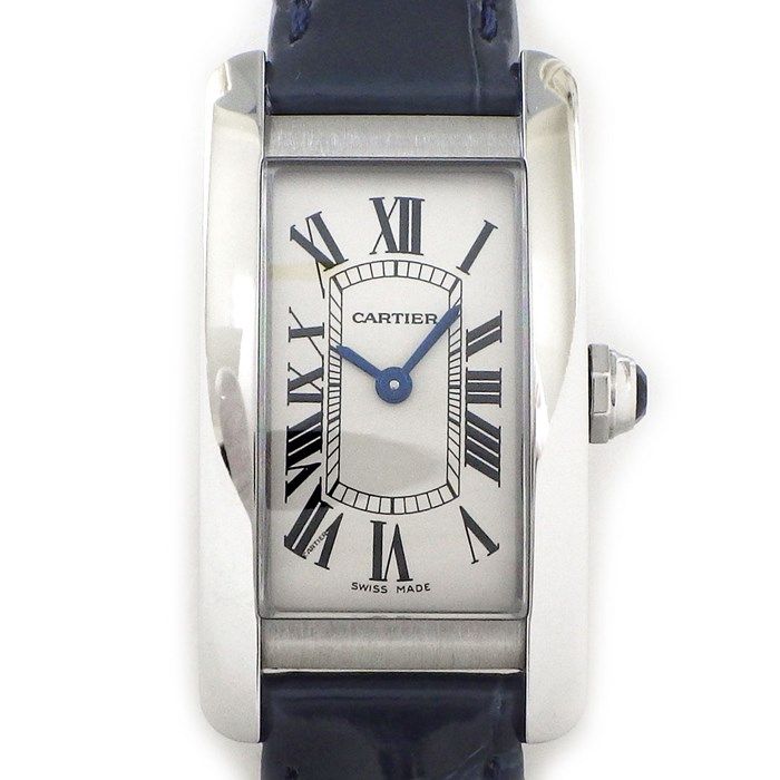 Cartier Tank Américaine SM WSTA0016 - Exquisite Silver Dial Timepiece