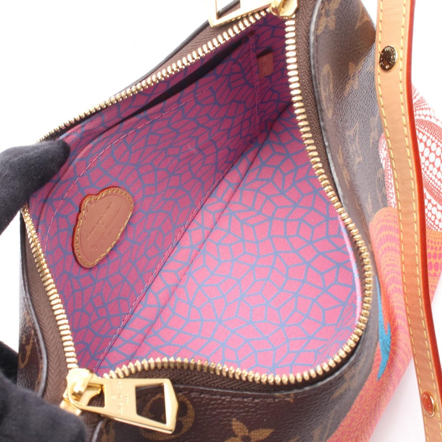 Louis Vuitton LV × YK Brown Monogram Handbag - Exclusive Edition