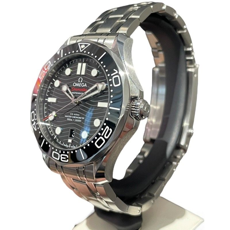 OMEGA Seamaster Diver 300M Co-Axial Men's Watch - Black Stainless Steel