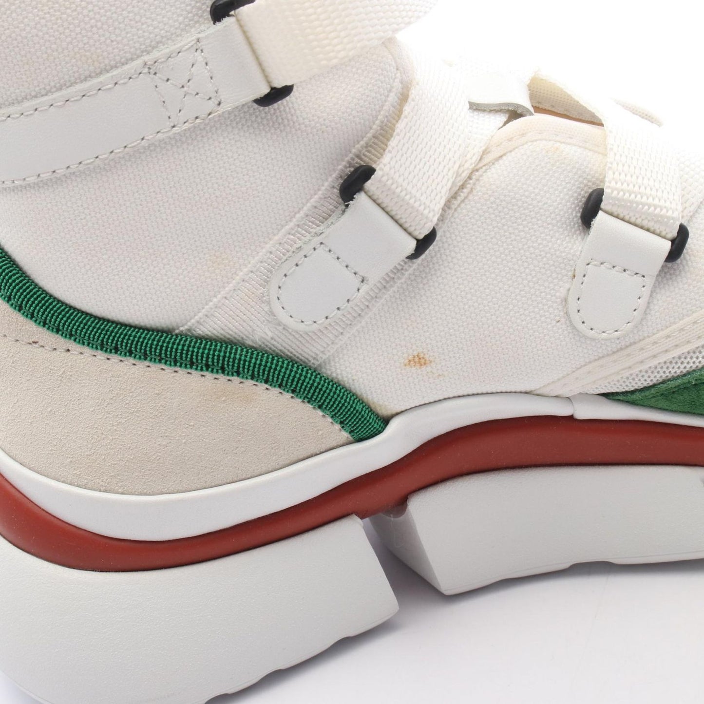 Chloe Sonnie Leather & Suede Sneakers - Timeless Elegance