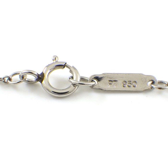 Tiffany & Co. Enchanted Heart Pave Diamond Necklace in Platinum