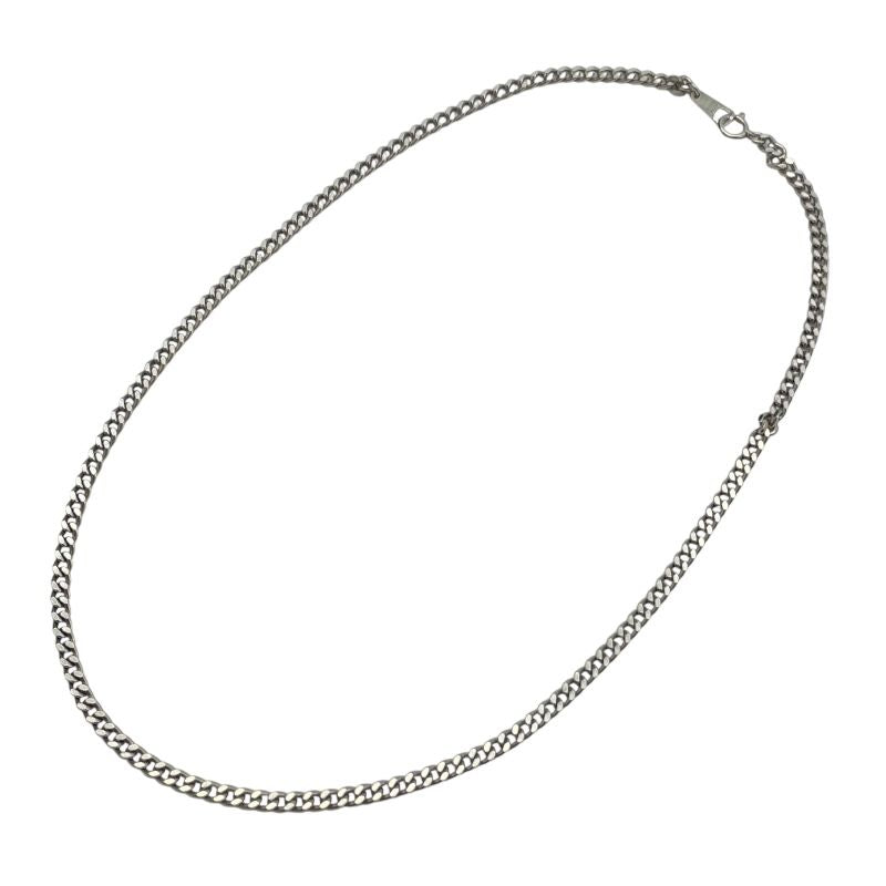 SEIKO 2-Sided Single Figaro Necklace in Pt850 - Exquisite Craftsmanship