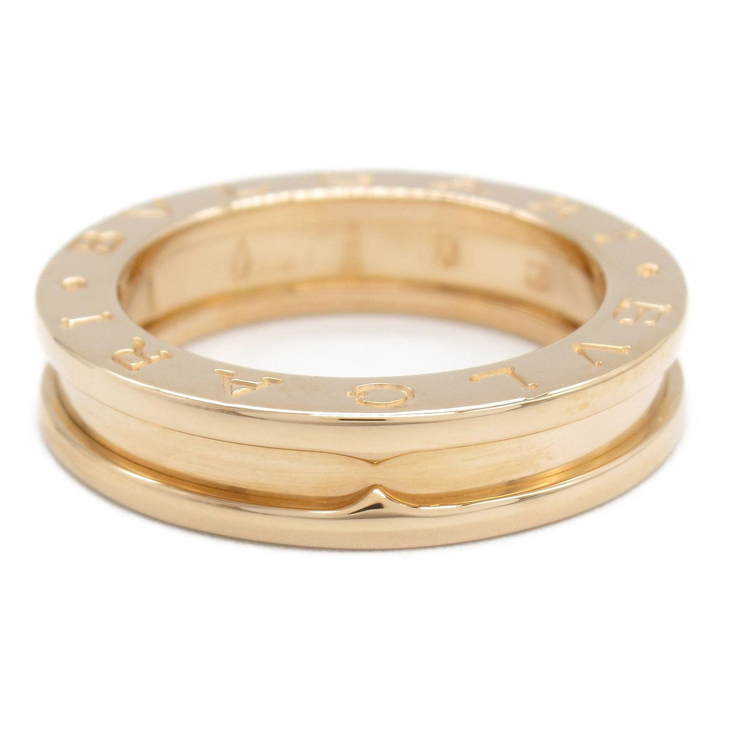 BVLGARI B-zero1 Ring in K18 Pink Gold - Timeless Elegance