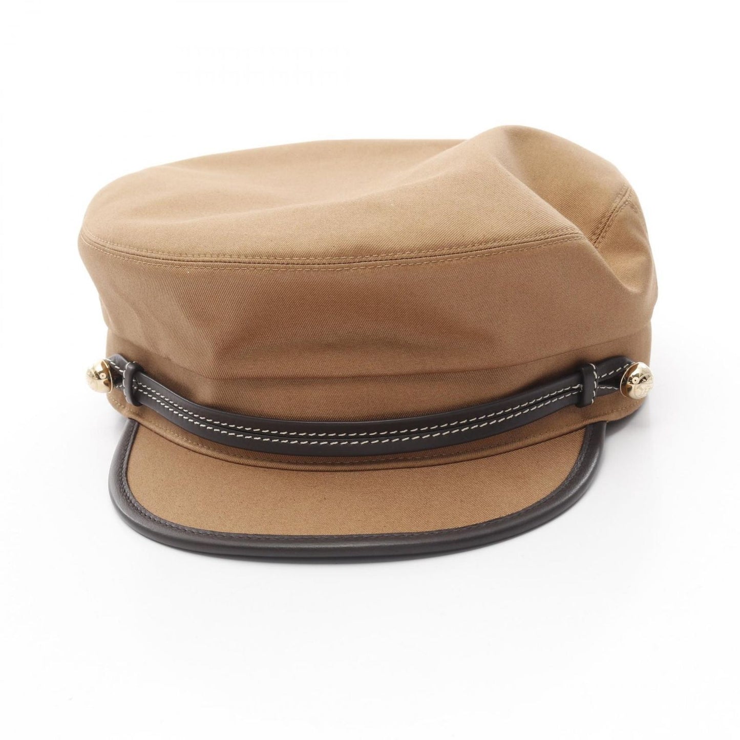 HERMES Giulietta Ex-Libris Brown Hat - Unused Luxury Accessory