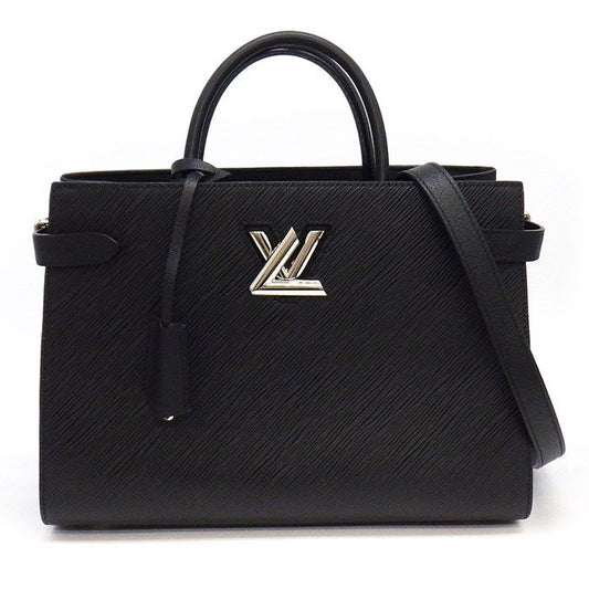 Louis Vuitton Twist Tote Handbag in Noir Epi Leather - M54810