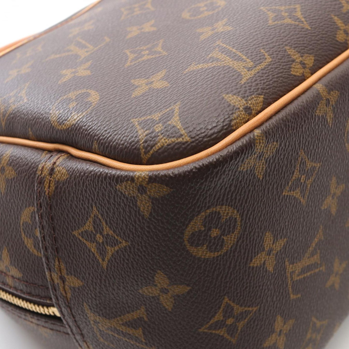 Louis Vuitton Deauville Bowling Vanity Handbag - Timeless Elegance