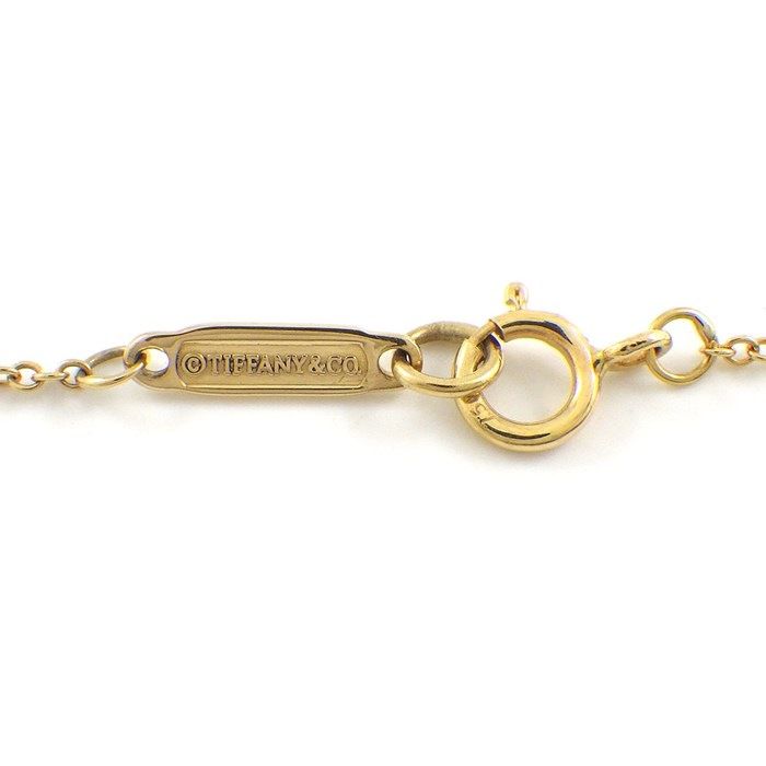 Tiffany & Co. Twist Bow Ribbon Necklace in K18 Yellow Gold