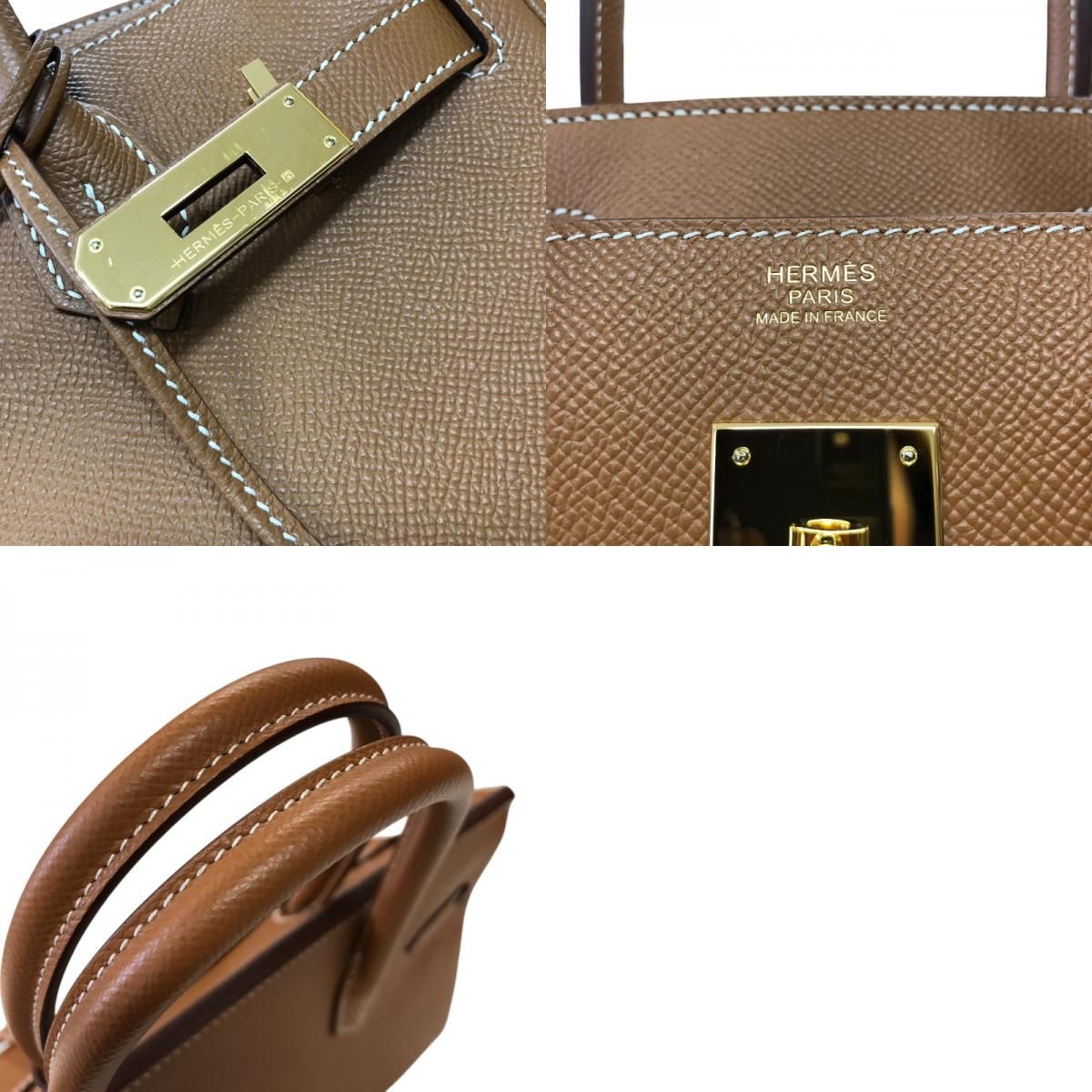 HERMES Birkin 30 Y Stamp (2020) Gold with Gold Hardware