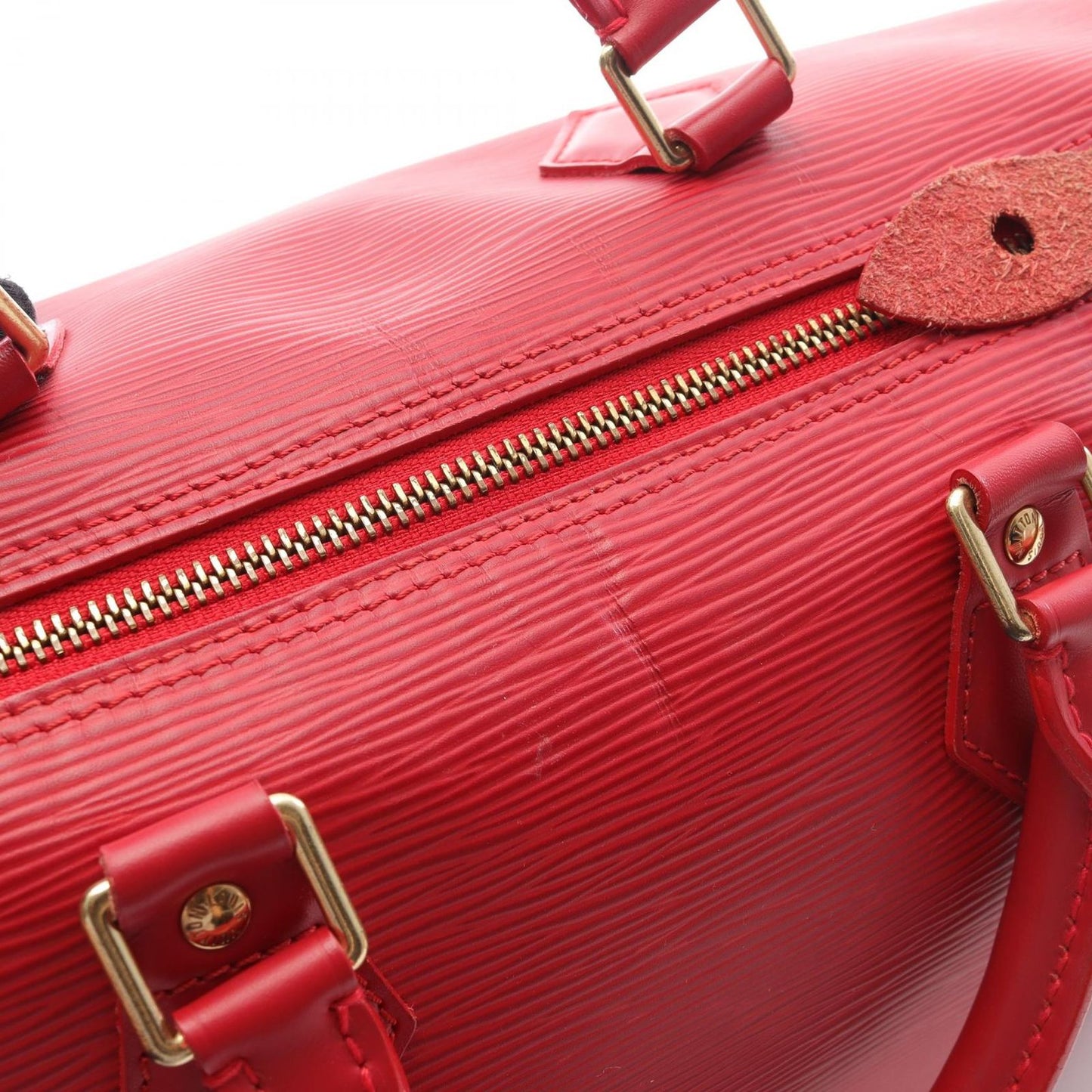 Louis Vuitton Speedy 30 Epi Handbag in Rouge - Timeless Elegance