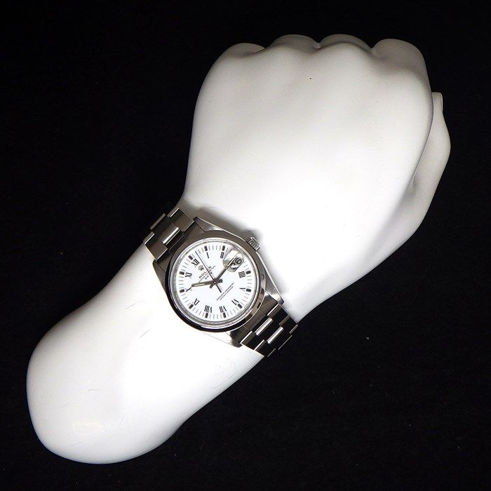 Rolex Oyster Perpetual Date 15200 - 1991, Roman Index, White Dial